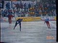 World Championships Allround Inzell 1986 - 10 km Bozhev - Silk