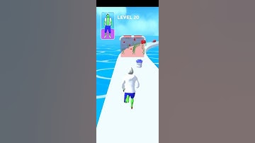 DNA Run 3D Gameplay Walkthrough Level #20 #shorts