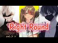 ♫ Nightcore - Right Round /switching vocals/ Lyrics