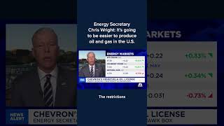 Energy Secretary Chris Wright: It's going to be easier to produce oil and gas in the U.S.