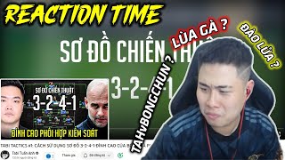 LEEHARIII REACTION | CHECK NHẸ TABI TACTICS #1 VÀ CÁI KẾT