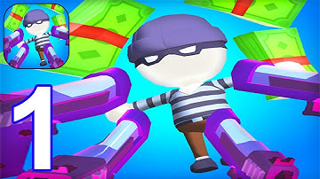 Gun Fest - Gameplay Part 1 All Levels 1 - 6 (Android, iOS)