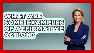 What Are Some Examples Of Affirmative Action? - Anecdotes in Quotation