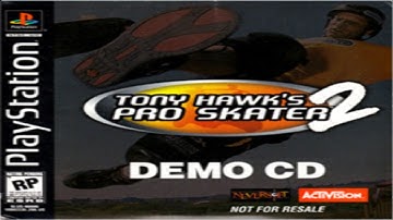 Tony Hawk Pro Skater 2 Demo for PS1