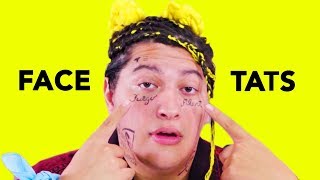 D.I.Y. Face Tattoos | Cheap Thrills | Tatered