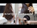 everything about my hair | my hair care routine and how I curl my hair ✨