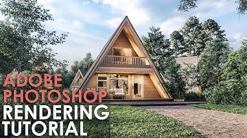 Adobe Photoshop CC Architectural Post-Production Process | E46 Part 02