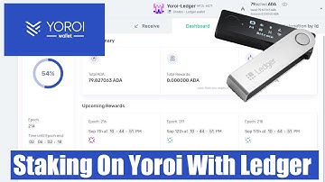 Yoroi Wallet Staking Tutorial - Staking Cardano Using Ledger Nano