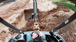 Digging a Septic Tank Hole Part 1