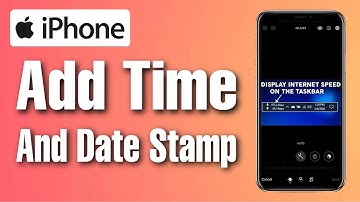 How To Add Time And Date Stamp To iPhone Photo (Step By Step)