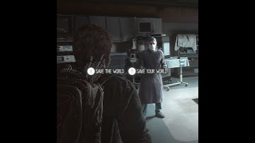 Save The World? Or Save Your World? [4K] | #TLOU #TLOU2 #TheLastOfUs #Shorts