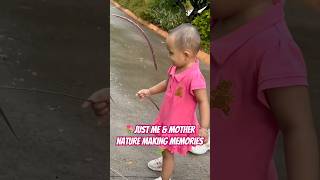 🌳Wildflower energy in a tiny human🌸#daddydaughterbond #nature #viral #viralvideo