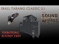 Iball tarang classic 21 multimedia speaker  unboxing