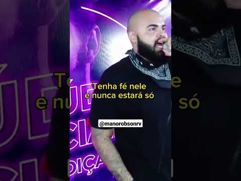 Nunca estará só #shorts #viral #tiktok #music #jesus #gospel #palavradedeus #manorobson #motivação