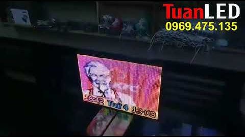 Đồng Hồ LED vạn niên Full color [ Cung cấp LED - 0969.475.135 ]