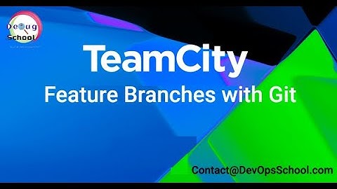TeamCity Feature Branches with Git