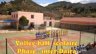 Volley-ball Minimes garçons 12 ans et 13 ans à Boudjellil