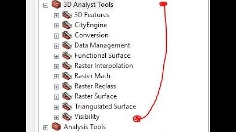 شرح جميع أدوات 3D Analyst Tools في صندوق ArcToolbox في برامج ArcGIS | طريقة استخدام كل أدوات 3D |