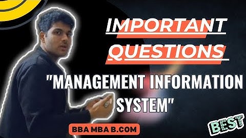 Management Information System Most Important Questions 🔥 | Repeated Questions With Notes