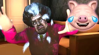 I COVERED MISS T IN POO AND FEATHERS.. | Scary Teacher 3D Gameplay Walkthrough