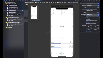 Creating iOS App BMI Calculator for Beginners Part 1