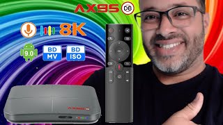 ✅ AX95 (DB) TV Box 2021 8K /128G/ wifi 5G/Remote voice control