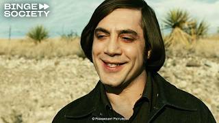 No Country For Old Men (2007): Anton Chigurh Kills A Police Officer | Full Opening Scene
