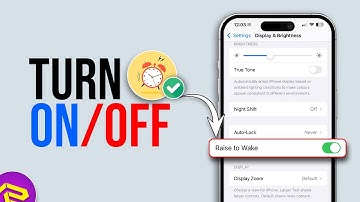 How To Turn On or Off Raise To Wake on iPhone | Enable or Disable Raise to Wake
