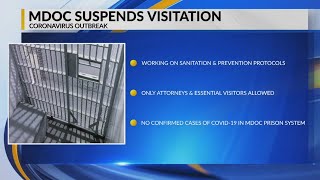 MDOC suspends visitation due to coronavirus