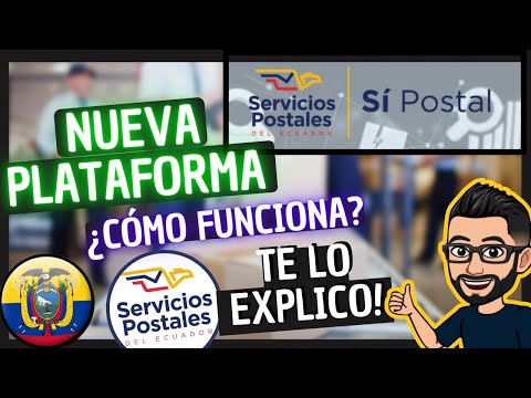 ✅Si Postal nueva Plataforma para CORREO POSTAL de SERVICIOS POSTALES DEL ECUADOR ??