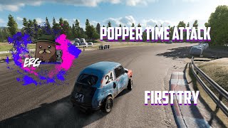 Popper Time Attack in #wreckfest2 (First Try)