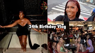 LIT 24th Birthday In NYC Vlog: Brunch, House Party, Dinner At Nobu, Taj Lounge | angeliejb