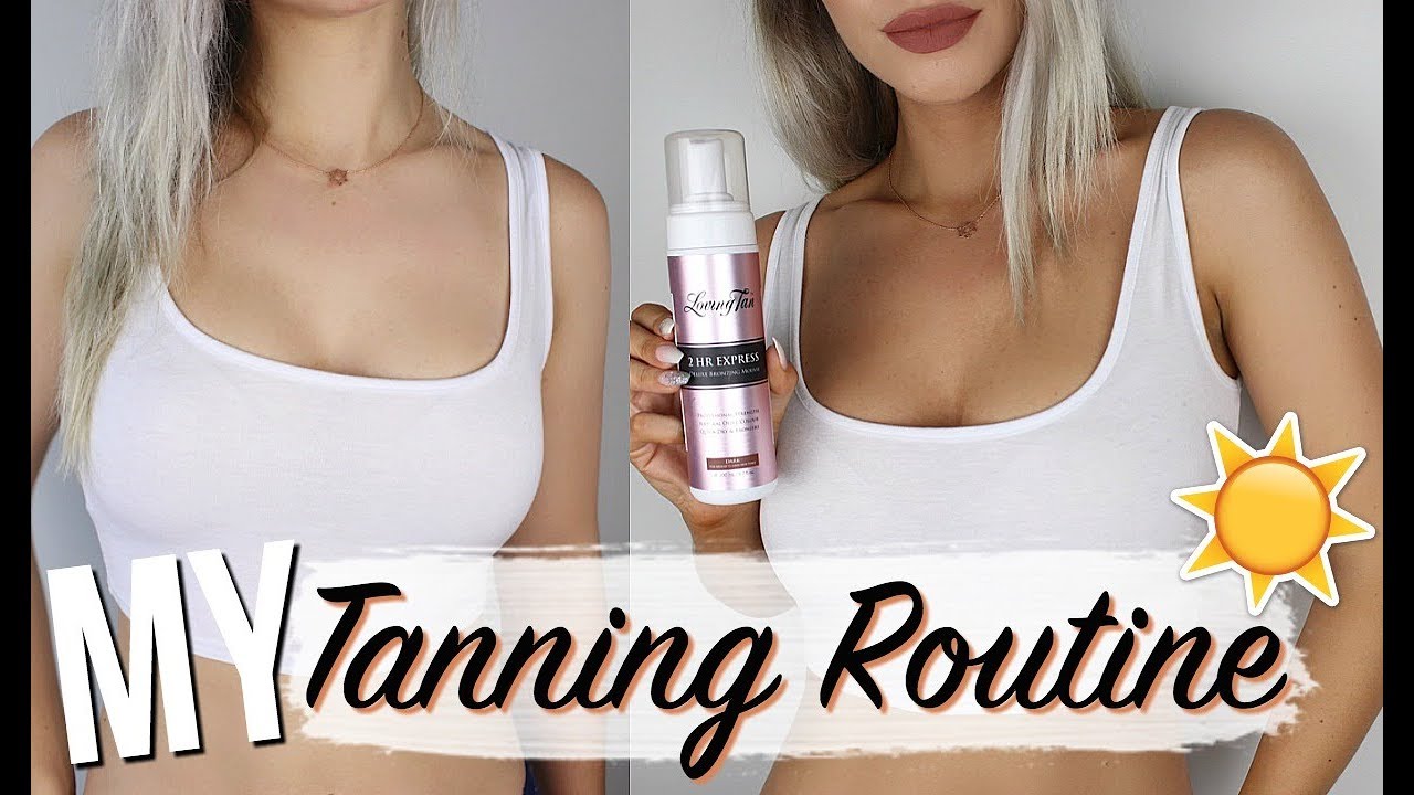 MY FAKE TANNING ROUTINE // Ft. Loving Tan