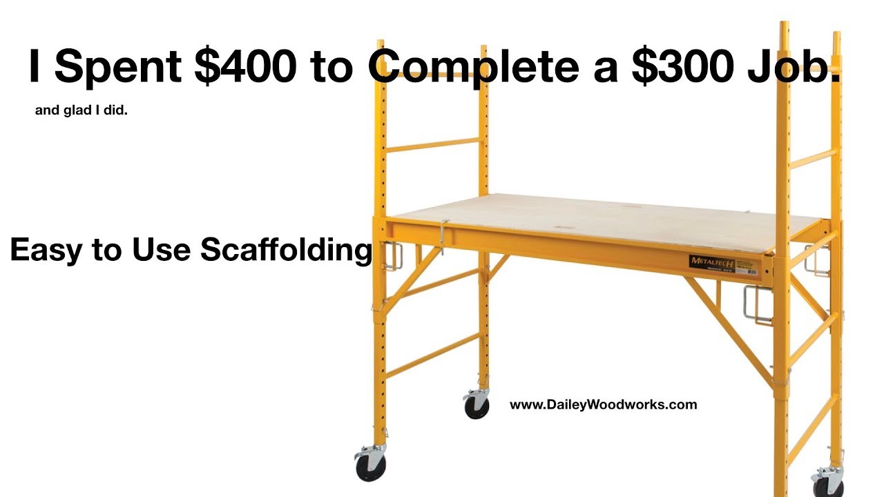 metal tech scaffolding youtube