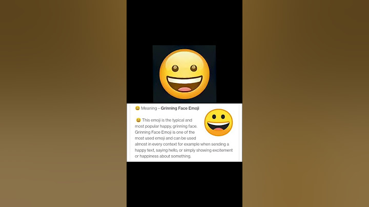 😀 Meaning - Grinning face emoji #shorts