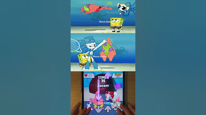 FNF Partrick Star Mod - Spongebob Animation - Friday Night Funkin' #spongebob