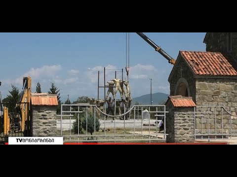 შინდისის გმირების მონუმენტის მშენებლობა წლების შემდეგ განახლდა 4.08.2022