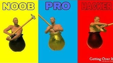 #NoobVsProVsHacker #NoobVsPro #ProVsNoob  GETTING OVER IT - NOOB VS PRO VS HACKER