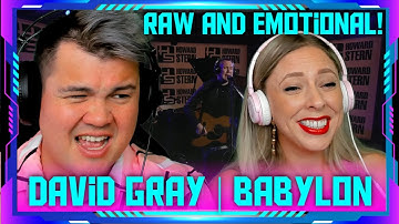 Millennials Reaction to David Gray “Babylon” Howard Stern’s Studio | THE WOLF HUNTERZ Jon and Dolly