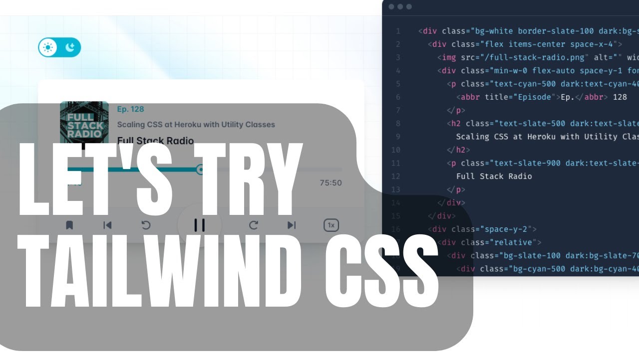 Trying out TailwindCSS for the first time (1/2) - YouTube