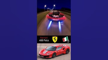 #Ferrari 488 Pista from #Italy 🇮🇹🚀⚡️