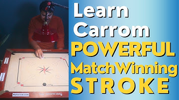 Learn A Powerful Match-Winning Stroke in Carrom by Ashraf Khan