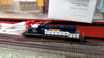 Intermountain N-scale SD40-2 w/sound