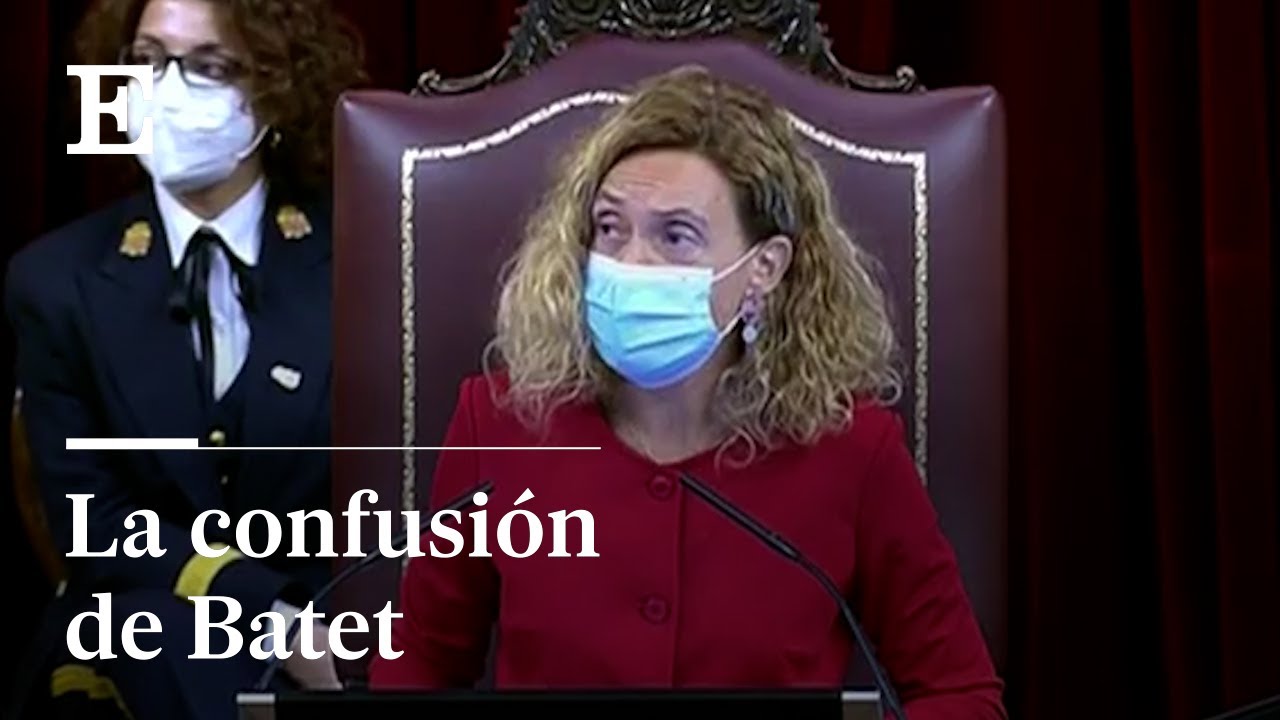 El ERROR de BATET durante la VOTACIÓN de la REFORMA LABORAL | EL PAÍS