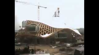 Construction of the Centre Pompidou-Metz museum (Metz, France, 2006-2010)