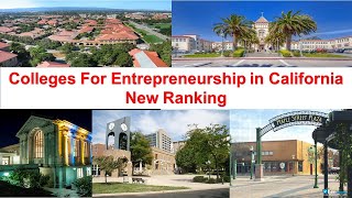 Best COLLEGES FOR ENTREPRENEURSHIP IN CALIFORNIA New Ranking