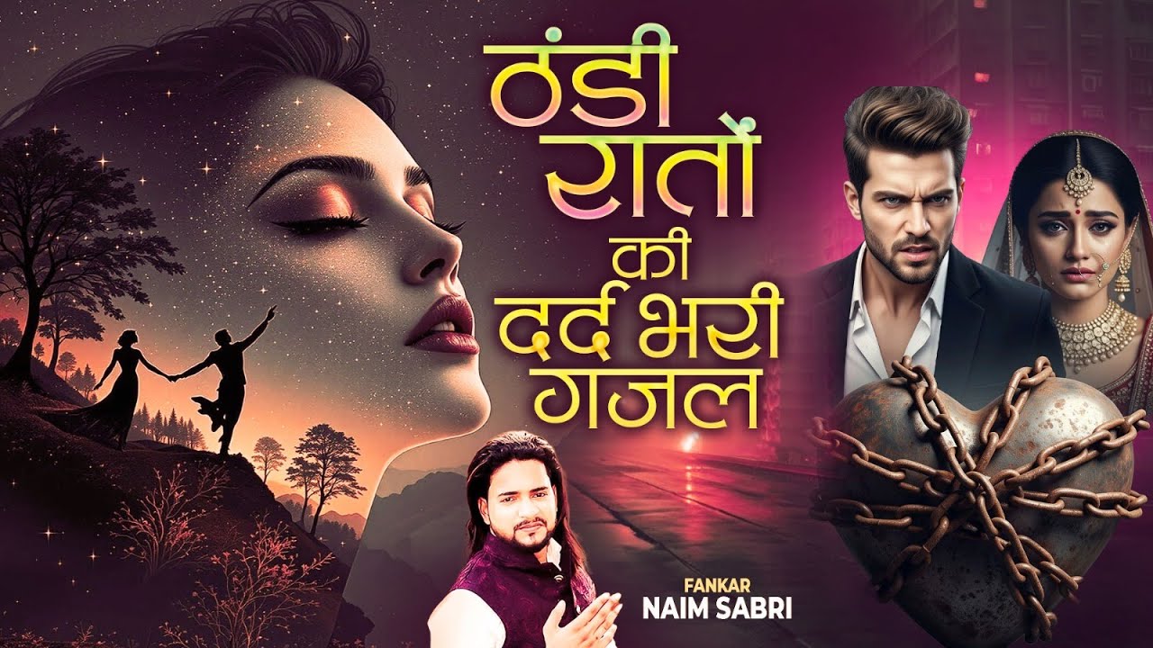 ठंडी रातों का दर्द भर गजल - Naim Sabri | Thandi Rato Ka Dard Bhari Gajal | Rula Dene Wala Ghazal