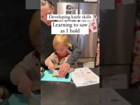 Knife progression Montessori