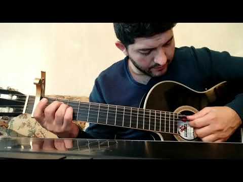 Rehim Majid - Raf #guitarcover (akor,arpej,ritm ve sozleri ile)