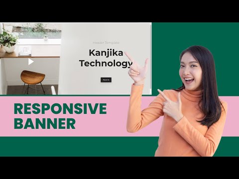 How to make banner responsive in HTML CSS? || Download Free Source Code